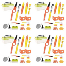 Cardboard Tools for Kids with Cutter &Tool Box, 600 PCS Cardboard Construction Kit for Family & Team Activities