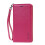 Compatível com iPhone 12 - Capa carteira HANMAN elegante e prática, rosa claro. 5