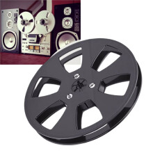 1/4 5 Inch 6 Holes Empty Tape Reel for ReVox Studer Recording Takeup Reel NAB-Hub Replacement with Spacers
