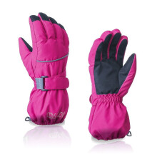 Kids Winter Gloves Boys Windproof Waterproof Snow Mittens