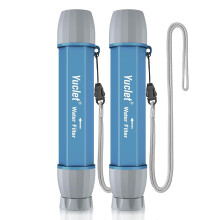 Water Filter Straw Portable Purifier 2-Pack