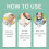 (2pcs) 2025 For Kids Teens, Free,hypoallergenic Deodorant, Roller Sweat 5
