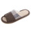 Men's Memory Foam Indoor Slippers Coffee 2