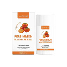 (3PCS) Persimmon Body Deodorant 75G Hydrating Eliminates Odor Prevents Wetness For Men Women Aluminum-Free Natural Deodorant Gift