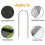 Steel ground anchors 10-pack 3