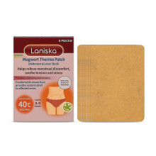 Laniska mugwort menstrual care patch - gentle, comfortable, & temperature-sensing portable women's care patch for for daily skin care daily care
