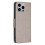 iPhone 14 Pro Max wallet case grey butterflies design 3