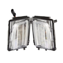 Front LED Daytime Running Light Fog Light for ATS 2013-2016 Front Bumper Light Turn Signal Light Accessories