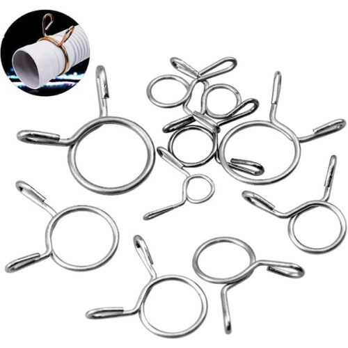 Stainless Steel Spring Hose Clamp 150 pcs 2