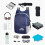 Ultralight Foldable Backpack Navy Blue 20L 3