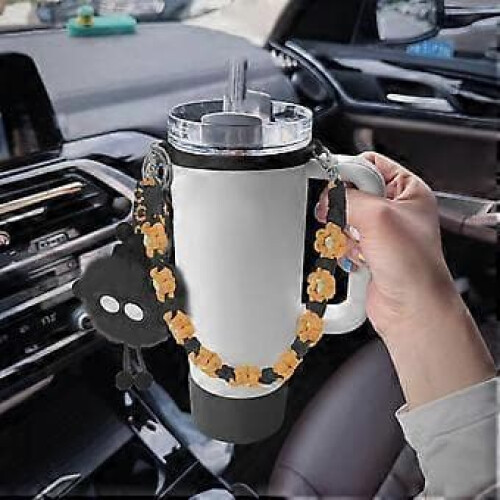 Thermos Mug Accessories Set Pink Reusable Kit 1
