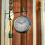 Double-Sided Wall Clock Outdoor Station Time Indicator 2