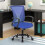Ergonomic Mesh Office Chair with Lumbar Support and 2