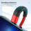 USB charging cable for iPhone and iPad red 1m 4