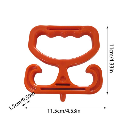 Heavy Duty Grocery Bag Carrier 2-Pack 100 lb Capacity 1