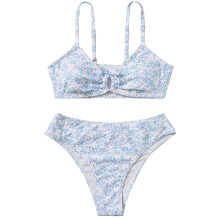 Oddler Girl floral bikini set high waist 2-piece swimsuit
