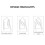 Bolsa transversal masculina impermeável de 12 litros com compartimento para celular. 6