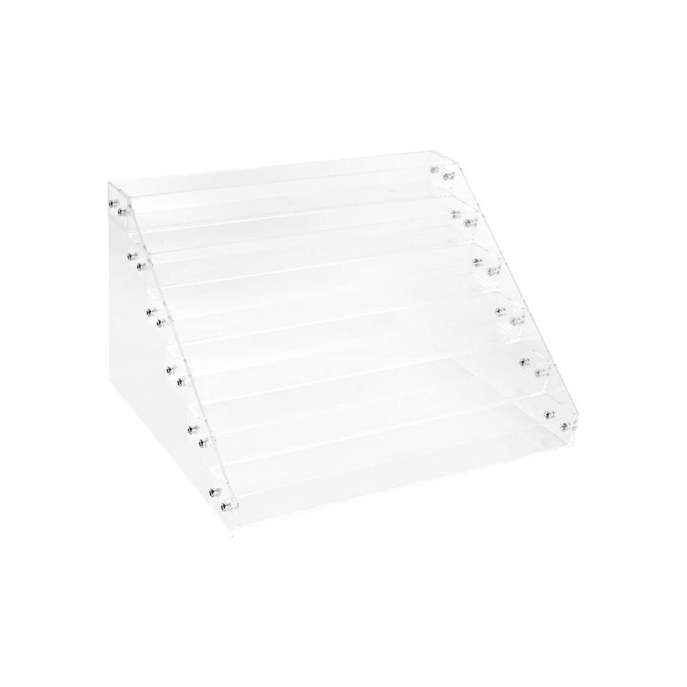 Acrylic Display Rack, Multi-Level Ladder Display Rack of Nails Salon, Lipstick Box, Cosmetics Storage Rack