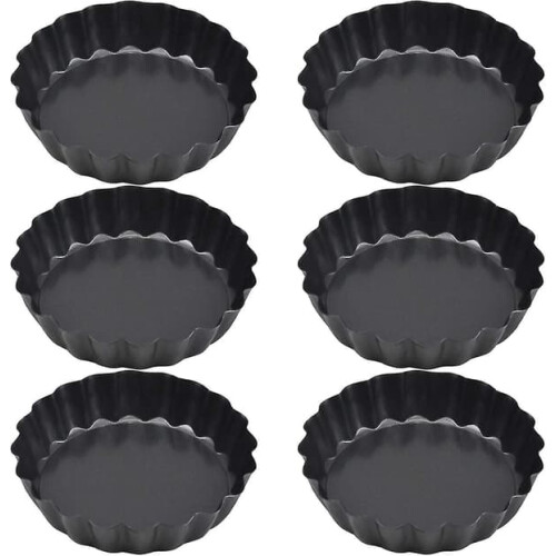 Tart Tins Removable Bottom Small 4 Inches 1