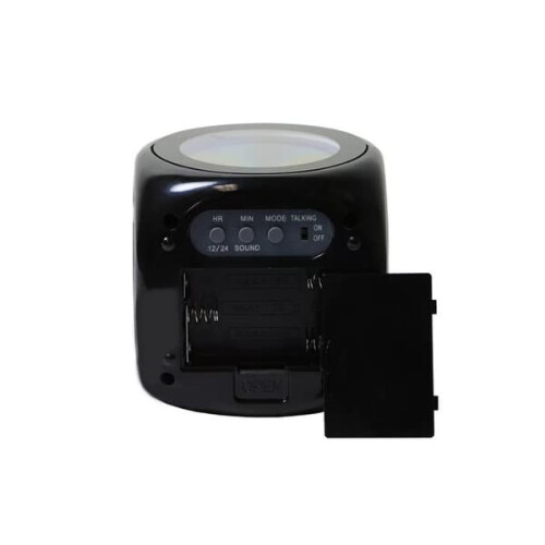 Digital alarm clock with projection feature 1
