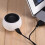 Mini portable 3.5mm speaker with built-in battery white 4