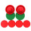 Air Hockey Pushers 96mm 8 pcs Red 2