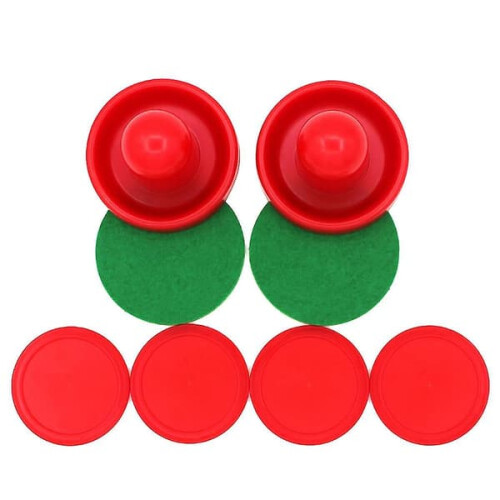 Air Hockey Pushers 96mm 8 pcs Red 1