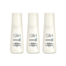 X 3 Bottle Gh Protect+ Deodorant Anti-perspirant Roll-on Size 100 Ml.