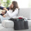 Sofa Armrest Tray Black 1 Piece 3