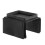 Sofa Armrest Tray Black 1 Piece 6