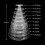 Macaron Tower Stand Plastic Round 10-Tier 2