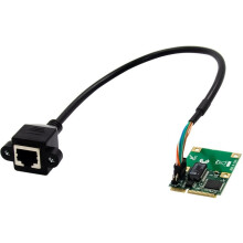 MiniPCIe Gigabit Ethernet Server Netwerkinterfacekaart voor 82574L Enkele RJ45 Ethernet Adapterkaart