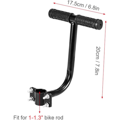 Bicycle rear child handle accessory set 1