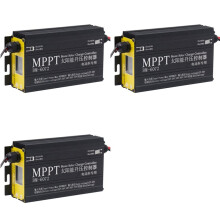 3X BM6072 600W MPPT Boost Controlador de Carga Solar para 24V 36V 48V 60V 72V Sistema de Batería Panel Solar 12-50V Voltaje de Entrada