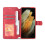 Wallet Case for Samsung Galaxy S22 Ultra Red 8