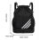 Waterproof drawstring gym bag black large 3