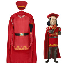 (2XL, 0) Cosplay Shrek the Lord Farquaad Knight Armor Costumes Halloween Carnival SuitsU