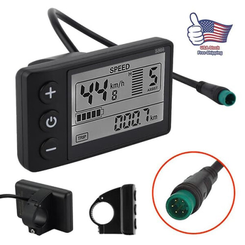 LCD Display for E-bike 24V 36V 48V 2