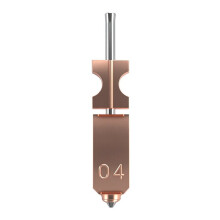 2X for Flashforge AD5X Hotend Nozzle Upgraded 0.4mm Stainless Steel Hotend 3D Printer Accessories