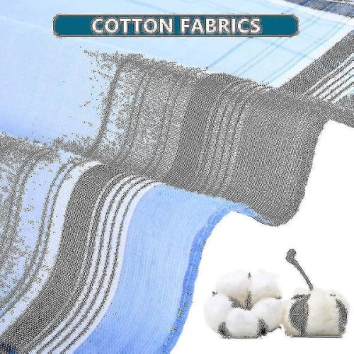 Men's Cotton Pocket Squares 12 pcs 2
