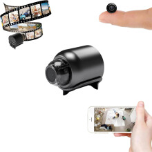 Lookasong Mini Camera 1080p HD with Night Vision