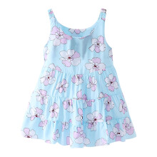 Girls floral sleeveless dress for 7-8 years