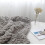 Chenille yarn for blankets supersoft grey jumbo 2