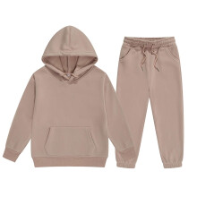 Kindertrainingspakje bestaande uit een hoodie en een broek, 3-4 jaar.