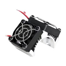 Dual 40mm RC Motor Koelventilator 40-42mm Compatibel met 1/7 1/8 voor ARRMA voor RC Auto Geschikt voor 4068 4074 4082 Motoren B