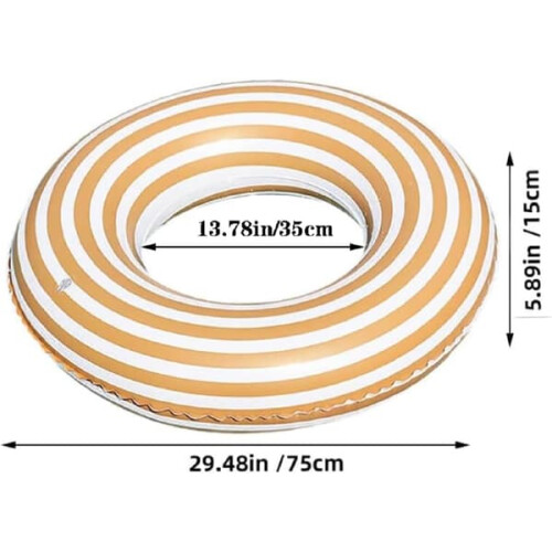 Inflatable Swimming Ring for Adults, 1 Piece