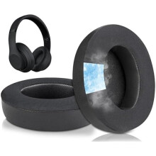 Cuscinetti auricolari in gel rinfrescante per Beats Studio 2 e 3, neri.