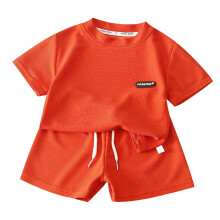 Zomerkleding set voor peuters: casual kleding met korte mouwen en losse pasvorm.