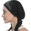 Black Sweat-Resistant Skull Cap Helmet Liner 3