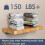 Floating Shelf Brackets Black Metal L-Shape 6-Pack 5